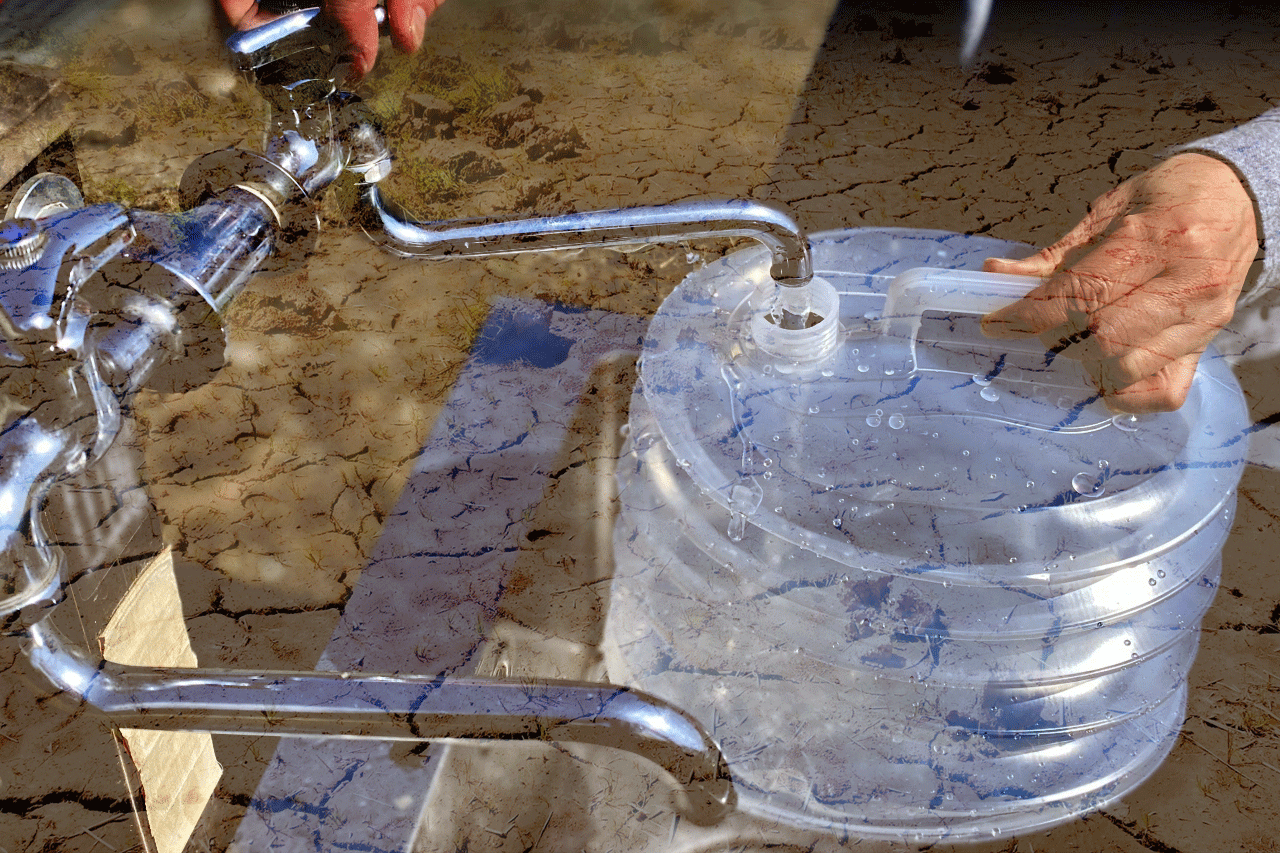 災害時の水の確保に