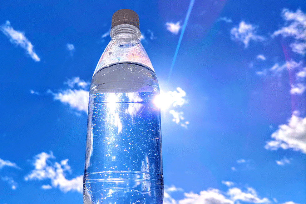 少量の水しかできないと思っていましたが意外でした